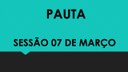 Confira a pauta 