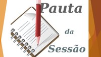 Pauta da Sessão - 21 de março