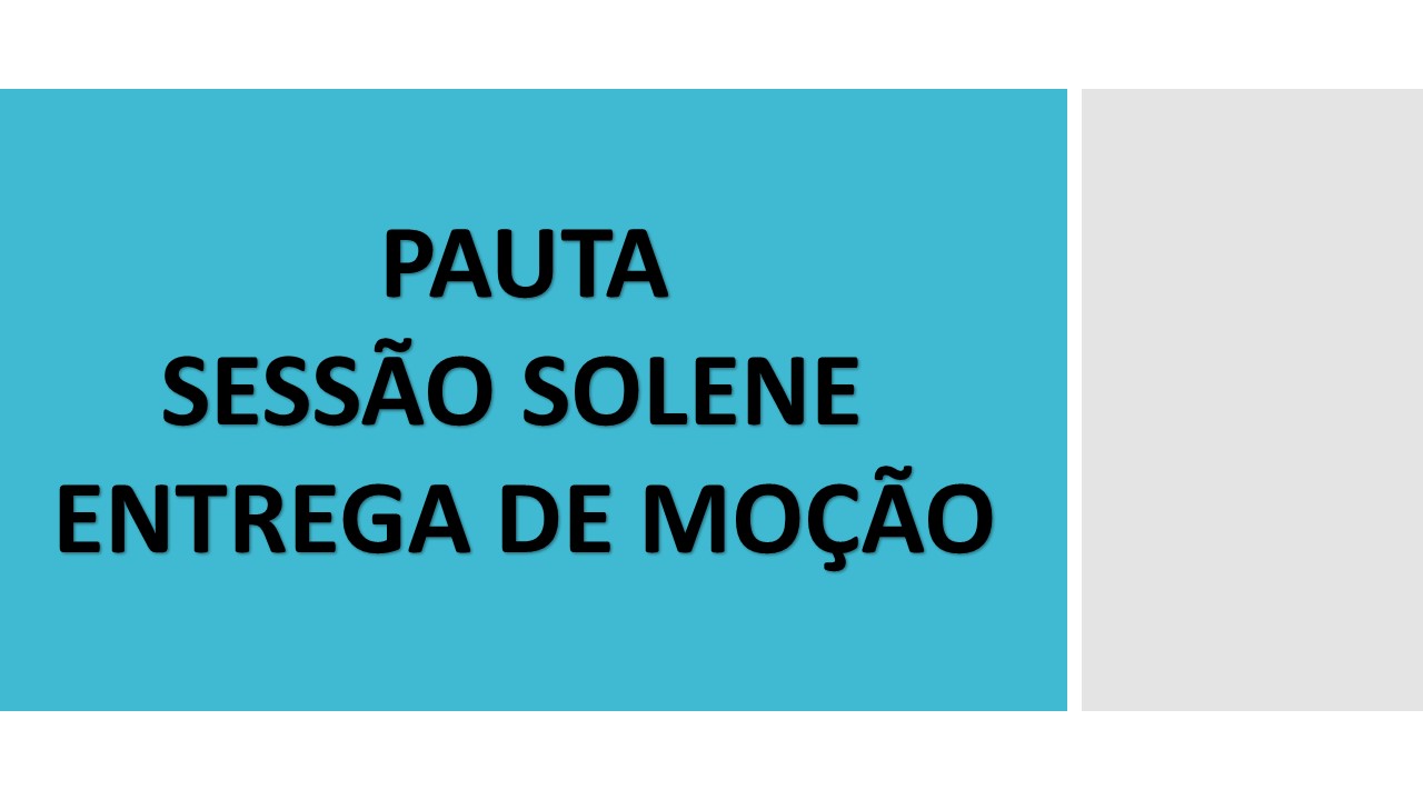 Sessão Solene 